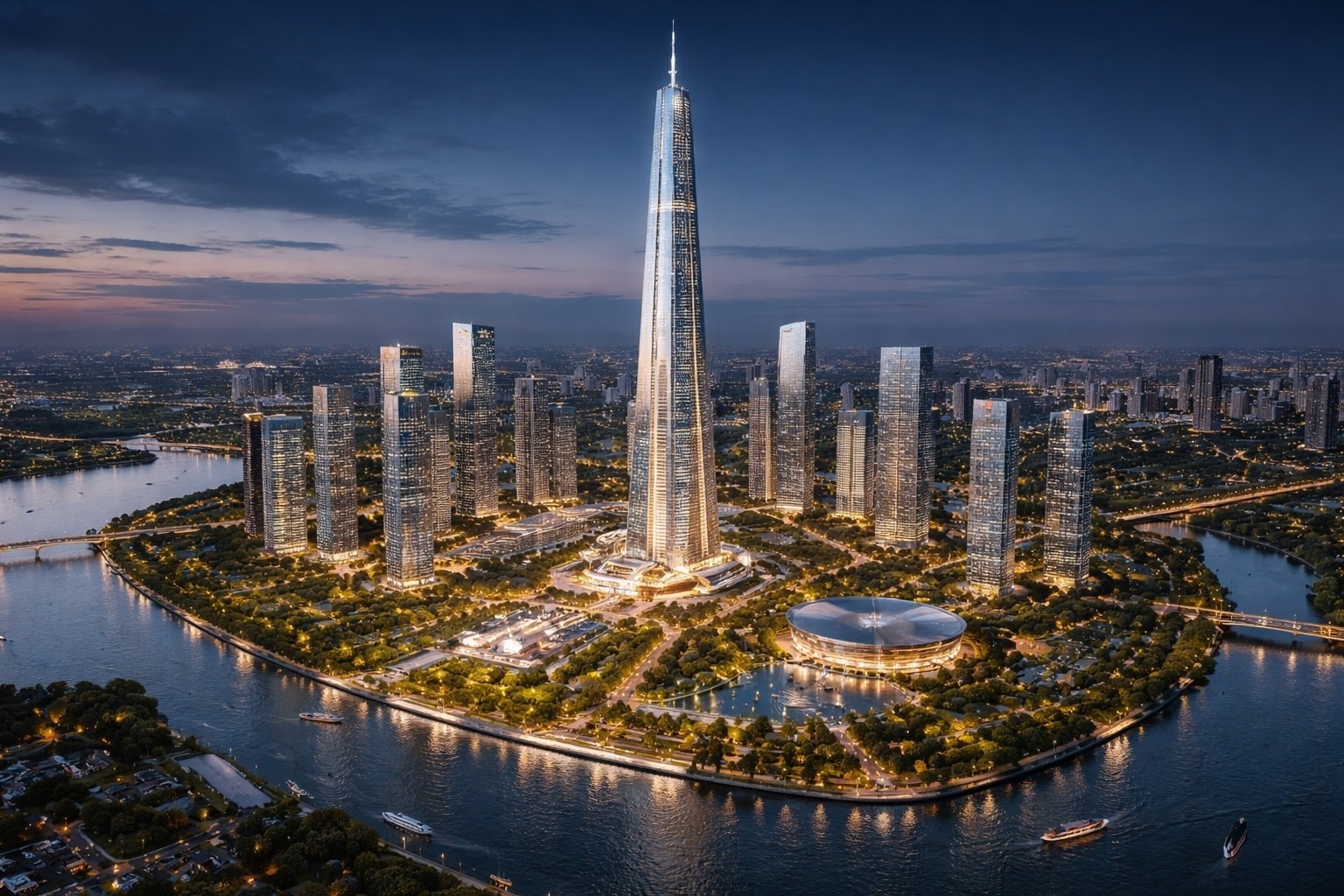 Đề xuất xây tháp tài chính 99 tầng tại Thủ Thiêm, vốn hơn 1,15 tỷ USD