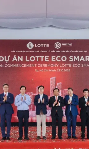 Lotte và Phát Đạt khởi công dự án 60.000 tỷ đồng tại Thủ Thiêm