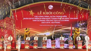 TP.HCM khởi công đồng loạt 8 dự án trị giá khoảng 9,6 tỷ USD chào mừng 50 năm mang tên Bác