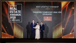 DOJILAND giành hai giải thưởng tại DOT Property Vietnam Real Estate Awards 2026