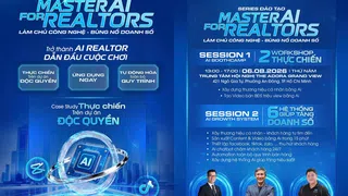 Bứt phá doanh số bất động sản cùng Master AI for Realtors