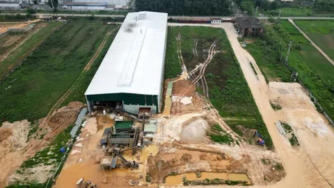 Điều gì đang xảy ra tại dự án Nhà máy gạch AAC ở xã Vạn Xuân?