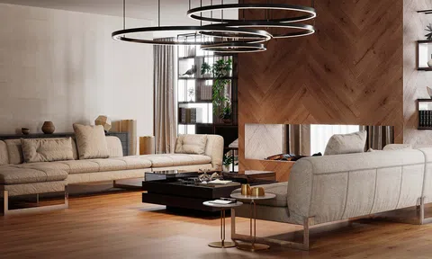 Bí quyết chọn gạch ốp tường phòng khách vừa đẹp, vừa rẻ