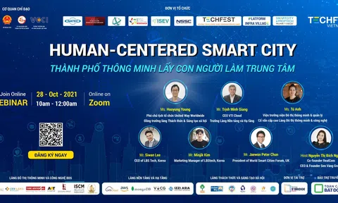 Thành phố thông minh lấy con người làm trung tâm 