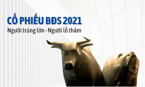Cổ phiếu BĐS 2021, người trúng lớn người lỗ thảm
