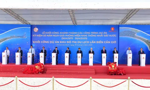 Chính thức khởi công dự án khu đô thị lấn biển Vinhomes Green Paradise Cần Giờ