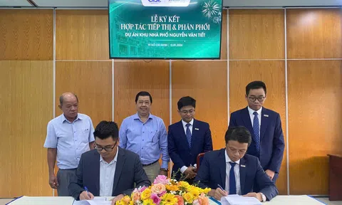 EximRS ký kết hợp tác tiếp thị và phân phối dự án Khu nhà phố Thương mại Nguyễn Văn Tiết