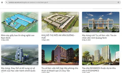 Điều gì khiến CONINCO-C&E bị nêu tên trong danh sách nhà thầu không đảm bảo uy tín?