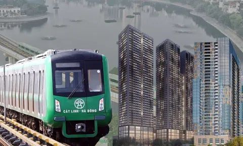 Top các dự án bất động sản hưởng lợi từ tuyến đường sắt Cát Linh - Hà Đông