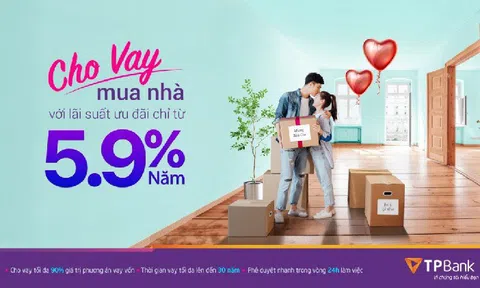 TPBank tung gói vay mua nhà lãi suất từ 5,9%