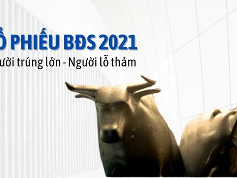 Cổ phiếu BĐS 2021, người trúng lớn người lỗ thảm