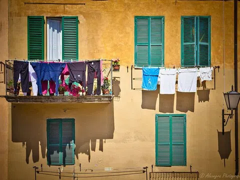 Thiết kế giàn phơi quần áo gọn nhẹ trong chung cư