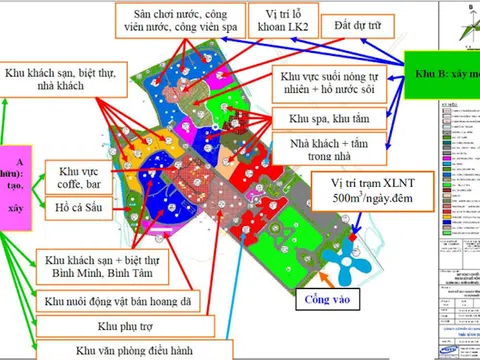 Điều chỉnh quy hoạch Khu du lịch suối nước nóng Bình Châu