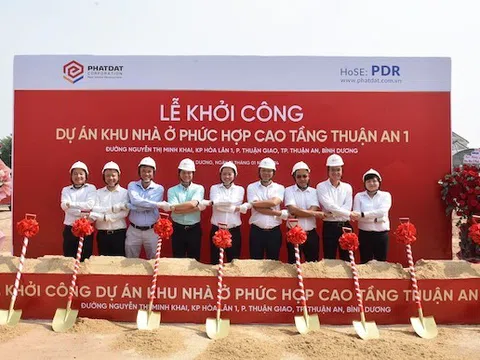 Phát Đạt khởi công Dự án khu nhà ở phức hợp cao tầng Thuận An 1 ở Bình Dương