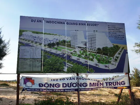 Thu hồi dự án du lịch hơn 150 tỷ đồng tại Quảng Bình