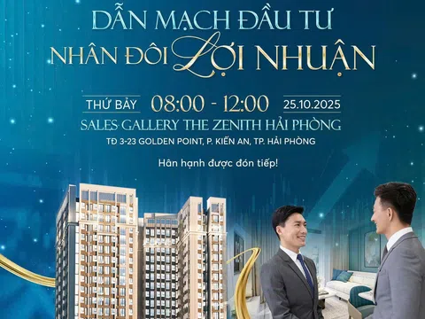 The Zenith Hải Phòng tổ chức sự kiện “Dẫn mạch đầu tư – Nhân đôi lợi nhuận”