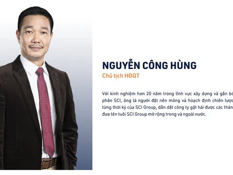 Chủ tịch SCI Nguyễn Công Hùng bị đình chỉ giao dịch chứng khoán