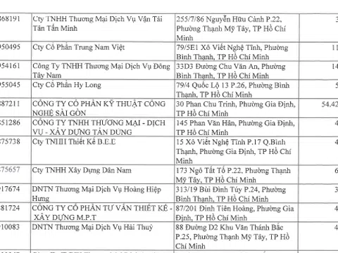 Công ty Kỹ thuật Công nghệ Sài Gòn từng tham gia nhiều dự án lớn vì sao lại nợ thuế hàng chục tỷ đồng?