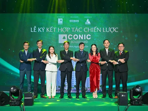 Lễ ký kết hợp tác chiến lược dự án căn hộ Conic Boulevard