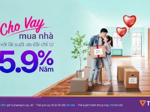 TPBank tung gói vay mua nhà lãi suất từ 5,9%