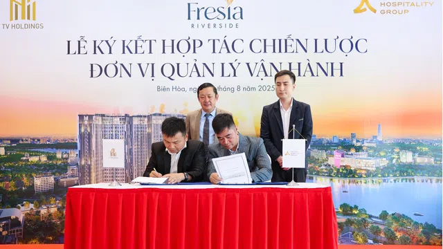 Chủ đầu tư TV Holdings ký kết hợp tác chiến lược Altara Hospitality Group – đơn vị quản lý vận hành dự án Fresia Riverside